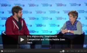 techcrunch pebble watch interview