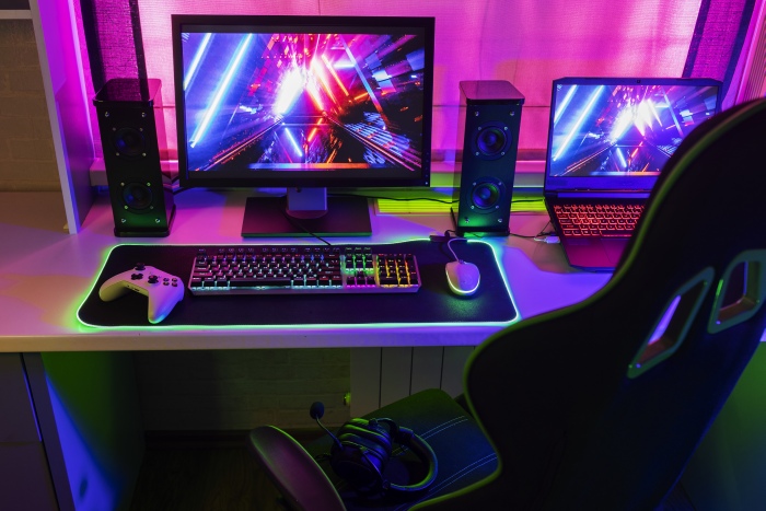 Freepik Gaming setup Freepik Gaming setup