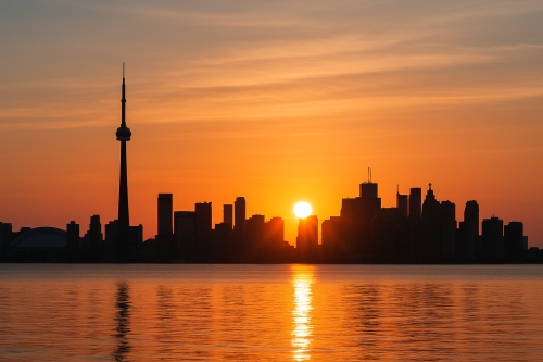 Toronto sunset Toronto sunset