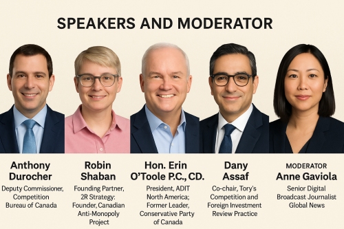 Rotman Ologopolies debate Oct 8 speaker banner