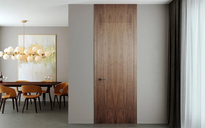 Flush door Flush door