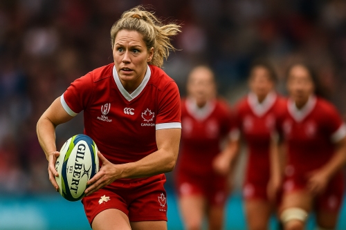 AI Image Women Rugby Player AI Image Women Rugby Player