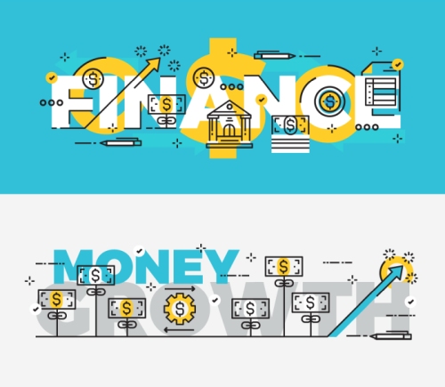 Freepik newelement, fintech and digital finance