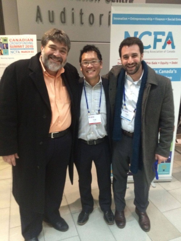 Inaugural Canadian Crowdfinance Summit 2015 with Jon Medved CEO Ourcrowd