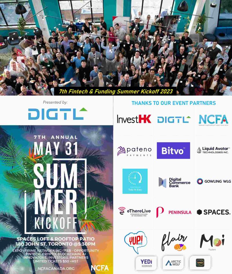 NCFA May 31 Fintech and Funding Summer Kickoff 800