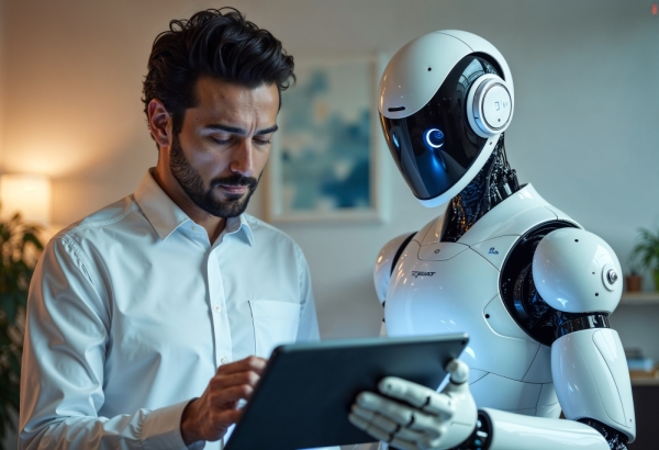 AI image online advisor and finfluencers