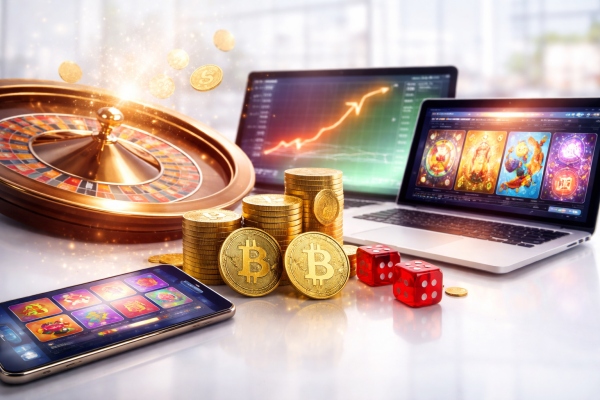 AI Image Popular crypto casino games