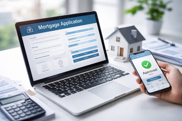 Digital Mortgage application workflow