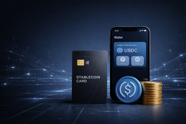 AI Image Stablecoin payment card