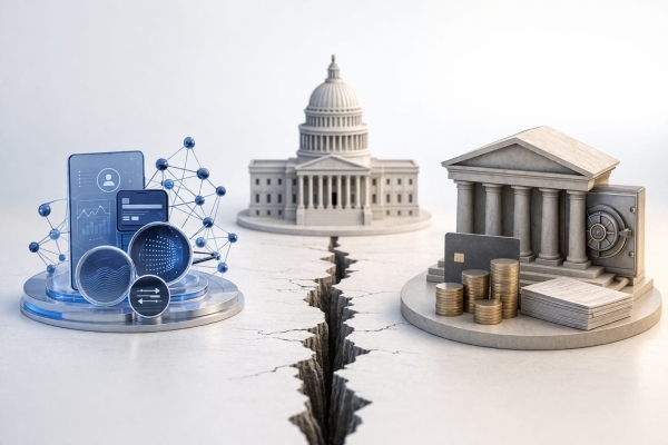 AI Image Stablecoin rewards, yield, a regulatory fault line