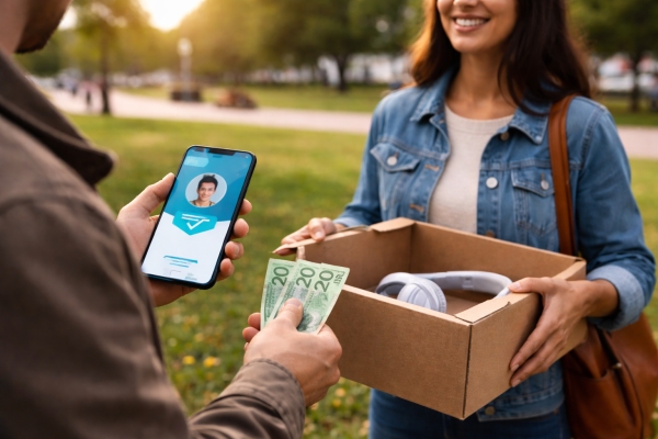 AI Image identity verification for peer to peer transactions AI Image identity verification for peer to peer transactions