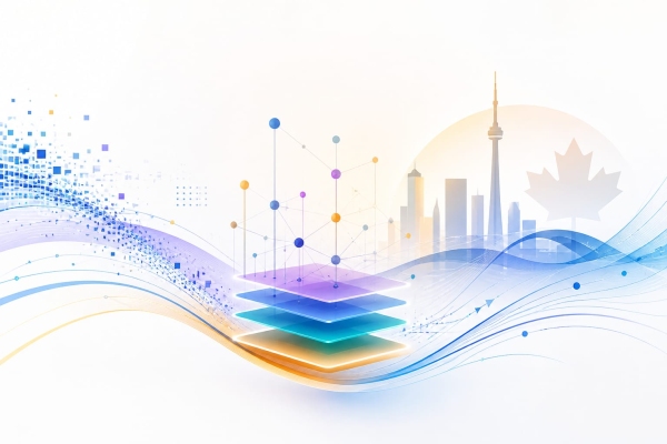 AI Image – AI infrastructure, connectivity, and modern financial systems