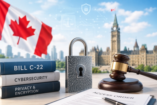 AI Image – Bill C-22, Lawful Access Collides With Modern Security Architecture