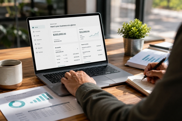 AI Image – SMB Cash Flow and Financing Platform