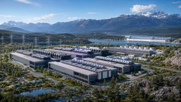 AI Image – fictional AI compute data center infrastructure