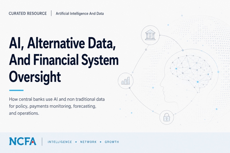 NCFA Resource – Bank Of Canada Maps AI Adoption In Central Banking