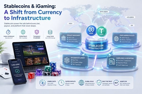 AI Image – Stablecoins and iGaming, From Currency to Infrastructure