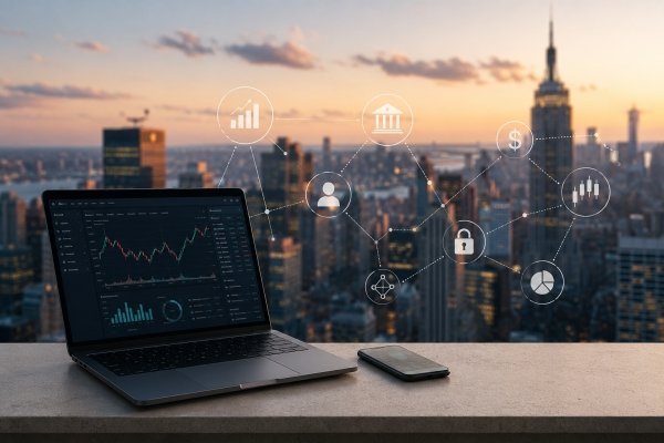 AI Image – Alpaca brokerage platform supporting AI trading, clearing, custody and tokenized securities