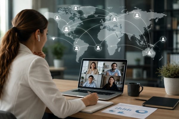AI Image – Global remote hiring and worker classification for fintech teams