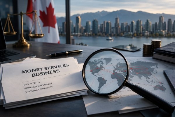 AI Image – Canadian money services business compliance and sanctions risk review