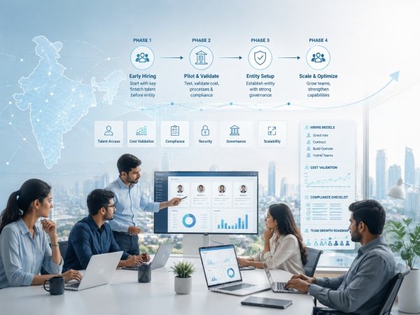 AI Image – Global fintech company using an Employer of Record in India